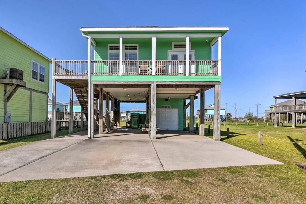Coastal Heaven - Crystal Beach Relaxing Beach Home Bolivar Peninsula Kültér fotó
